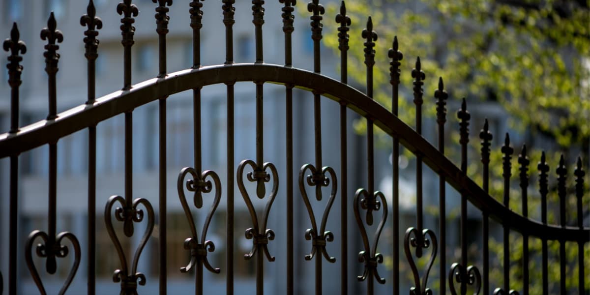 You are currently viewing How to keep your wrought iron gates in pristine condition